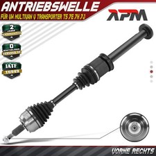 Antriebswelle Vorne Rechts Ohne ABS Ring Automatikgetriebe für VW Multivan V