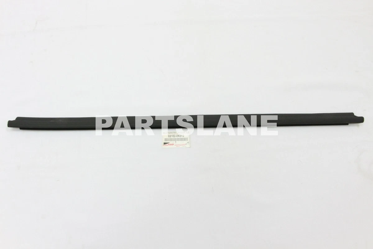 68162-0K010 Toyota OEM Genuine WEATHERSTRIP ASSY, FRONT DOOR GLASS 