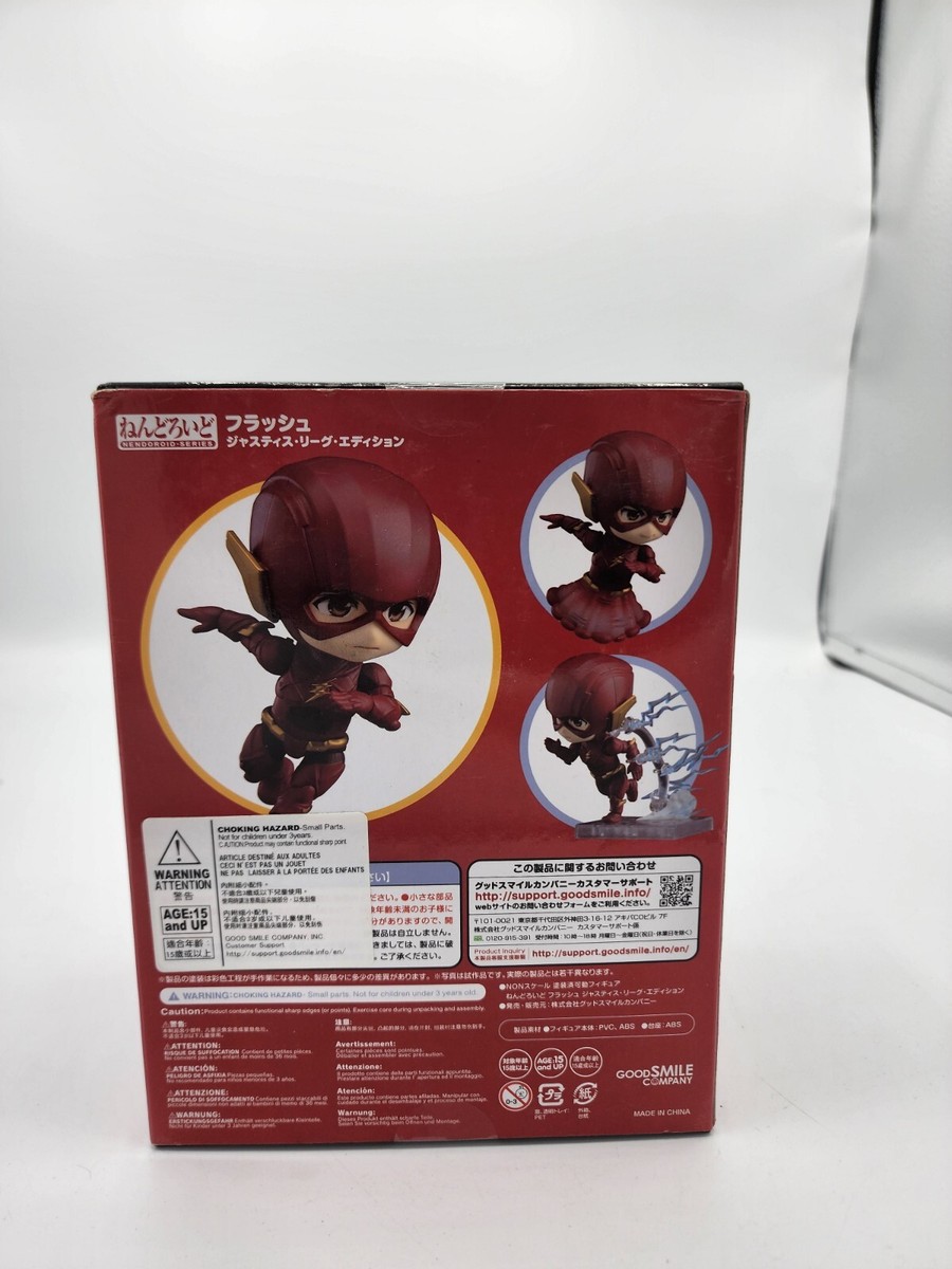 sealed DC Comics FLASH Justice League Edition figure Nendoroid 917