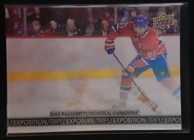 2017-18 Upper Deck Tim Hortons Triple Exposure Lenticular #TE3 Max Pacioretty
