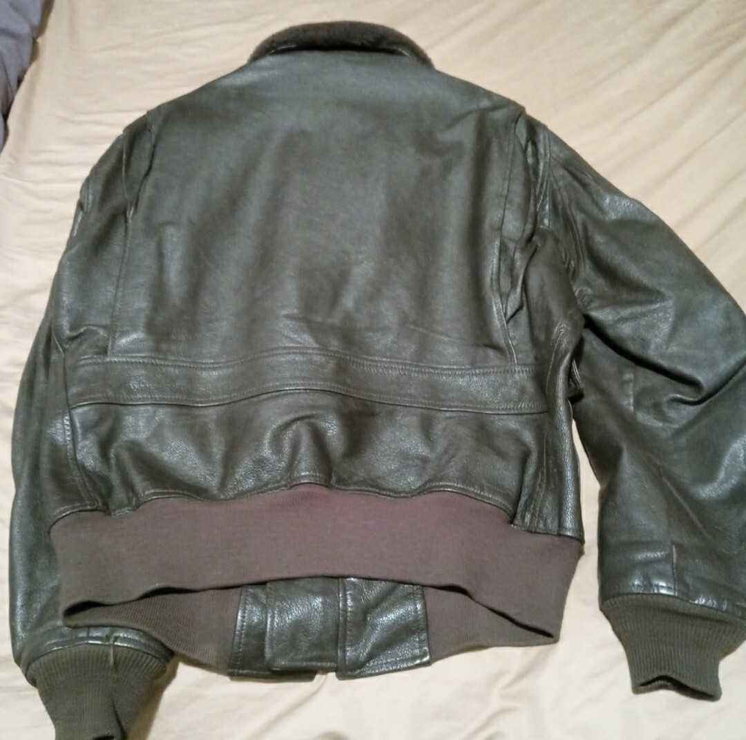 USA Navy Vintage Type G1 Bureau of Aeronautics Spec 7823 Avirex