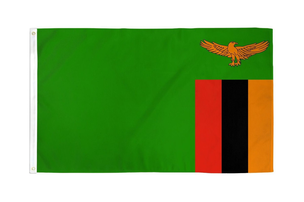 ZAMBIA FLAG 3X5 FEET ZAMBIAN 3'X5' NEW 100D FABRIC | eBay