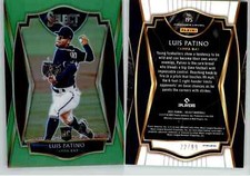 Luis Patino 2021 Select Neon Green Prizm #195 /99 Rays RC Rookie