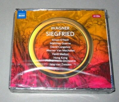 WAGNER (4CD) SIEGFRIED JAAP VAN ZWEDEN SIMON O'NEIL NEW SEALED - Photo 1/2