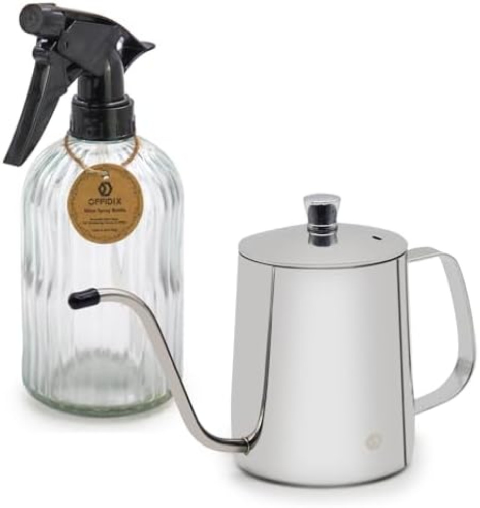 Kit 2 Spruzzini OFFIDIX in Vetro - Alternativa Plastic-Free Piante