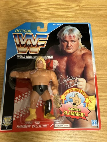 WWF Hasbro Series 3 1992 Greg the Hammer Valentine...