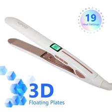 KIPOZI Professional 1 inch Hair Straightener LCD Iron Flat Ceramic Hair Styling