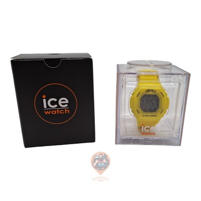 Ice Watch Ice Digit Ultra - Gelb - Unisex Armbanduhr - OVP - Kinderuhr - Digital