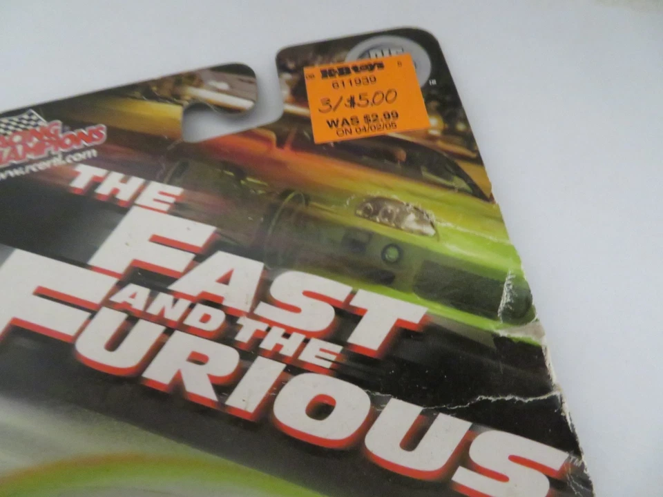 Racing Champions The Fast and the Furious Ford F-150 Lightning Red 2003 MOC - Image 4 of 4