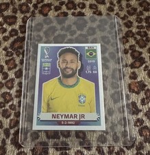 Fifa World Cup Qatar 2022 Panini (Neymar Jr. White Border) BRA 17