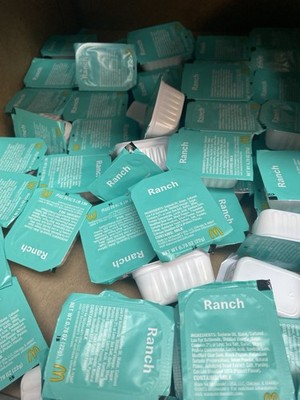 McDonald s Creamy Ranch Dipping Sauce (Lot Of 50)