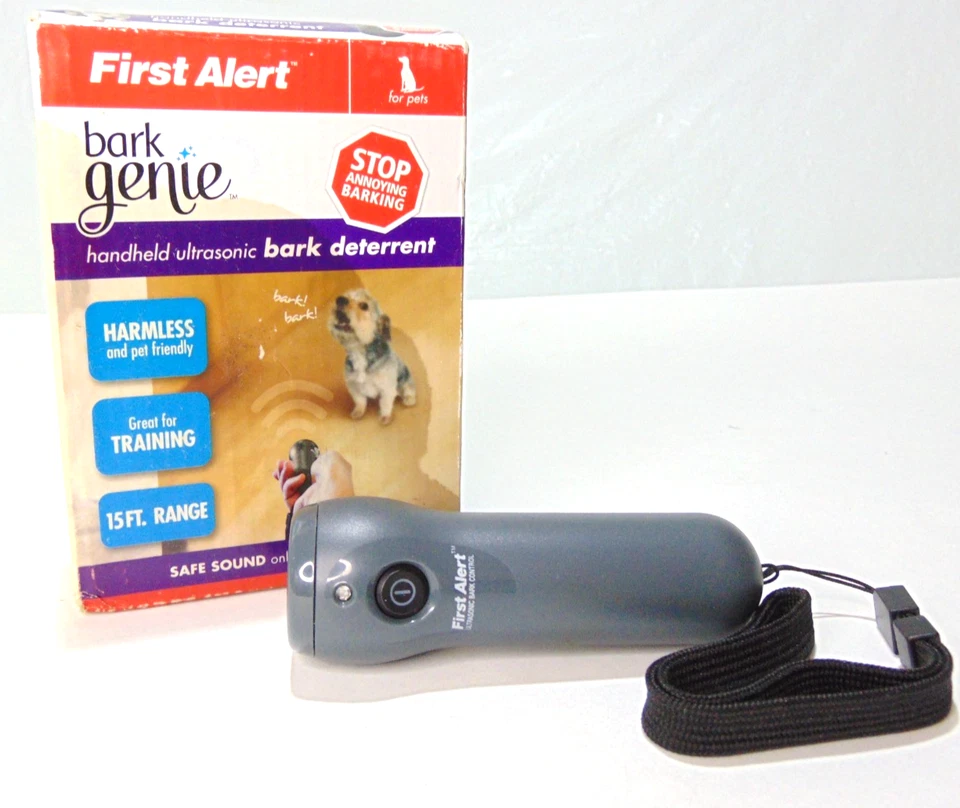 First Alert Bark Genie Handheld for Pet Animal Dog Bark Control Device box incl - Image 4 of 4
