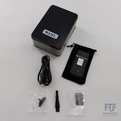 Wahl Mobile Shaver - Schnurloser Elektrorasierer mit Reiseetui - für Kopf und Ba