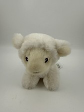 Eco Nation by Aurora Mini Lamb Plush Stuffed Animal 5" White NWT