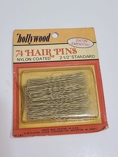 Vintage Hollywood 2-1/2" Standard Hair Pins 74 ct