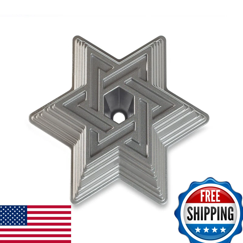 Nordic Ware Star Of David Bundt Pan 59548Amz