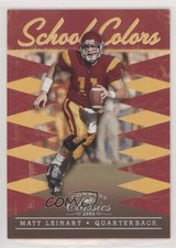 2006 Donruss Classics School Colors Matt Leinart #SC-3 km4