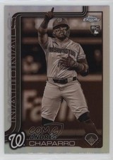 2025 Topps Chrome Sepia Refractor Andres Chaparro Andrés Chaparro #187 3ei