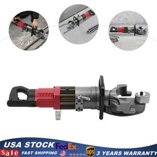 1150W Electric Hydraulic Steel Bar Bending Machine 4-25MM Portable Rebar Range