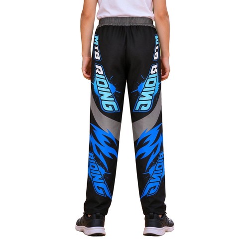 Boys Trousers Training Motocross Motorcycle Pants Lightweight Sports Kids - Picture 21 of 43