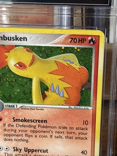 2006 Pokemon Pop Series 4 6/17 Combusken Holo Graded A 6 By Top Shelf 6/17 - Picture 3 of 10