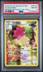 Shaymin XY115 XY Black Star Promo Full Art Holo
