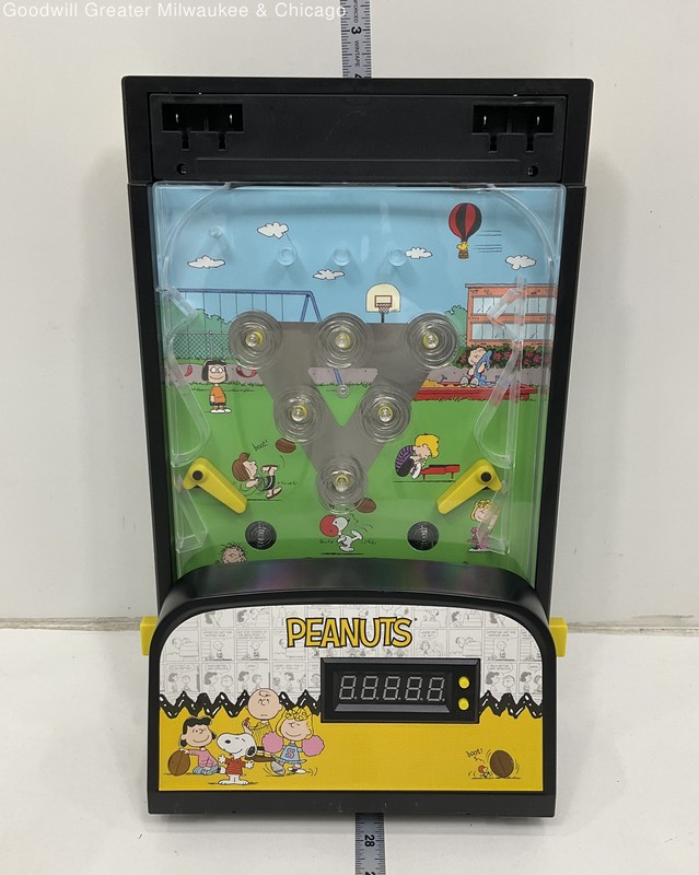 Peanuts Multicolor Playground Retro Mini Pinball Game RMSint 333-13035-0625