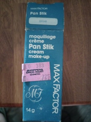 max factor pan stik vintage Olive NIB See Pics