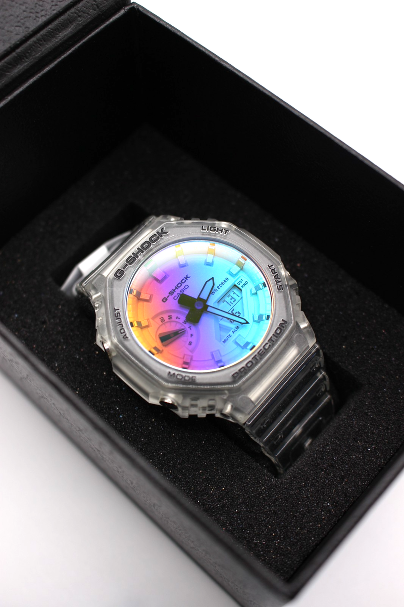 CASIO G-SHOCK GA-2100SRS-7Ajf Limited Edition Iridecent Color