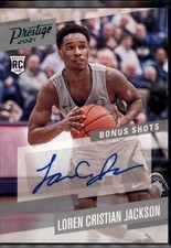 2021 Panini Chronicles DP #PBLCJ Loren Cristian Jackson Prestige Auto