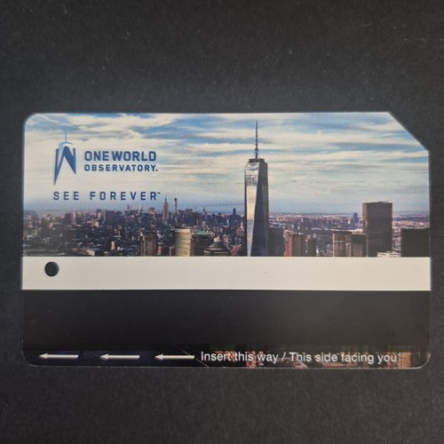 NY MTA Subway & Bus MetroCard: One World Observatory Opening