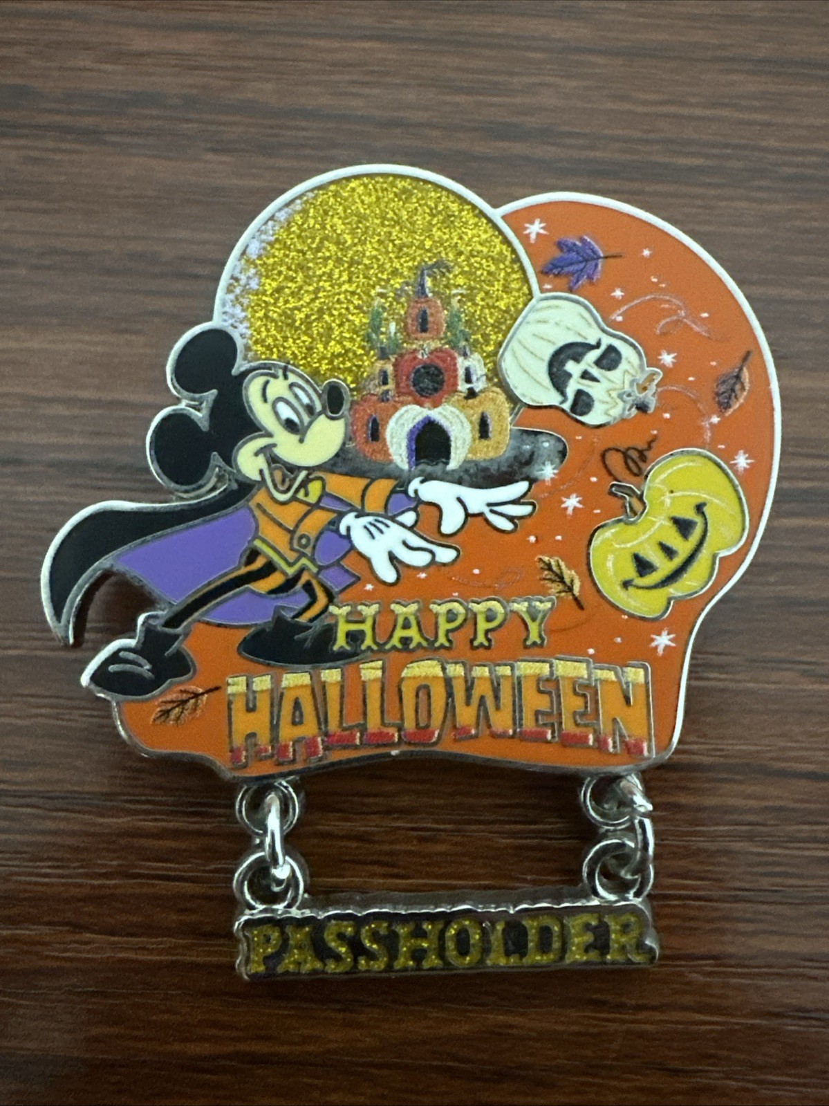 2021 Disney Happy Halloween Annual Passholder AP Limited Release Pin Mickey WDW