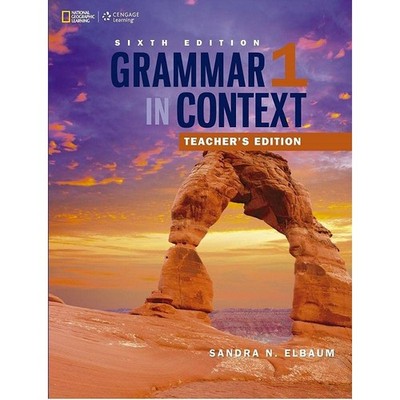 Sandra N. Elbaum Grammar In Context 1 Teacher's Edition 6E (Taschenbuch)