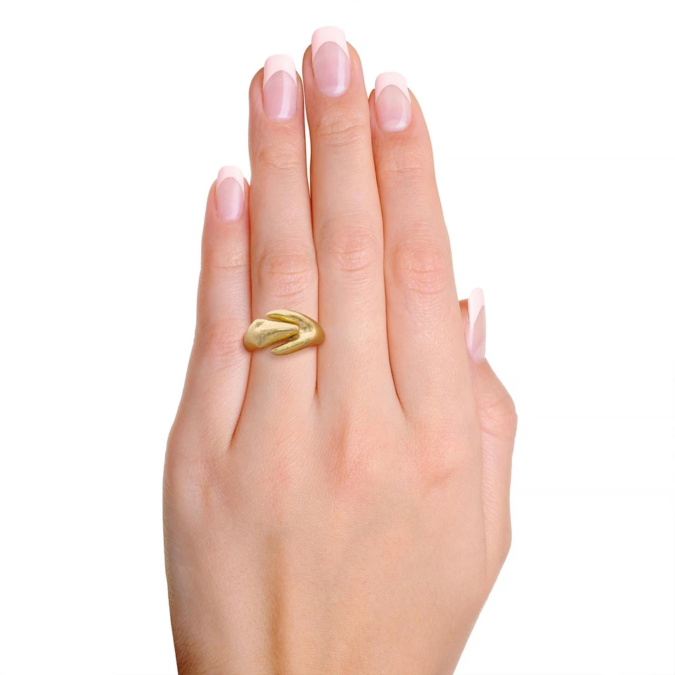 Lalaounis 18k Yellow Gold Organic Ring - Image 3 of 4