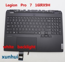new for lenovo Legion Pro 7 16IRX9H 83DE palmrest with keyboard white backlight