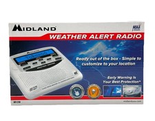 Midland Weather Alert Radio NOAA All Hazard WR120B NEW OPEN BOX SHIPS FAST