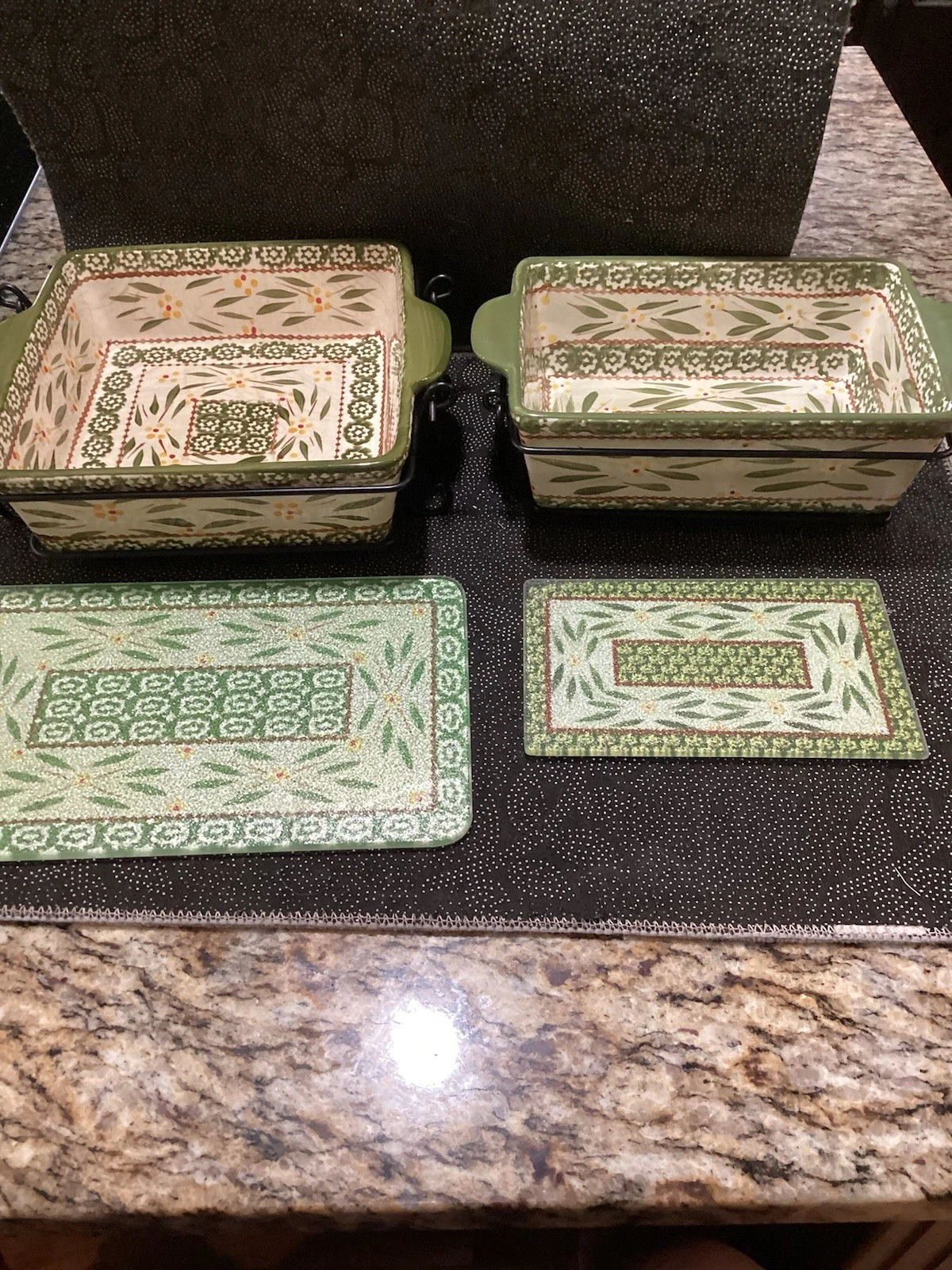 Temp-tations Old World By Tara 6 Pieces Loaf And Casserole Dishes