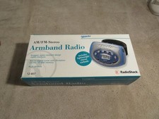 Radio Shack AM/FM Cyfrowa bransoletka sportowa Radio 12-807 - Vintage NOS