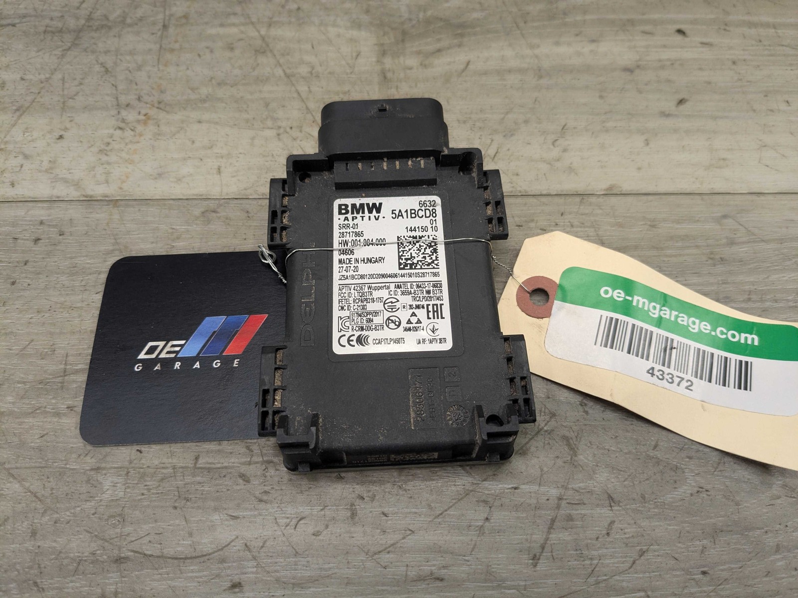 OEM BMW F90 G01 G05 G12 G20 G30 X3 X5 Blind Spot Lane Radar Sensor Module