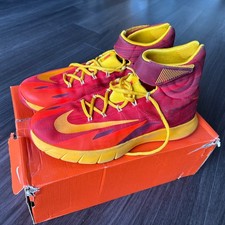 Nike Zoom 630913-600 HyperRev 2014 Kyrie Irving Red Size 11 Insoles Replaced