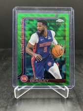 2025-26 Topps Chrome Basketball Malik Beasley Green Wave 91/99 #36