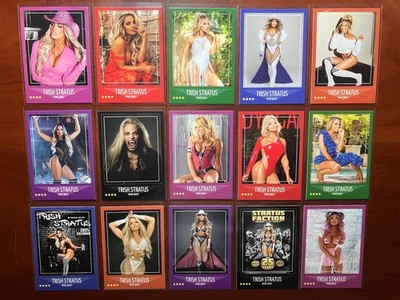 Custom ACEO Trish Stratus WWE Divas Wrestling Sports Card (TS-2)