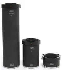 Set of 3 x Zeiss Ikon Extension Tubes various for Contax
