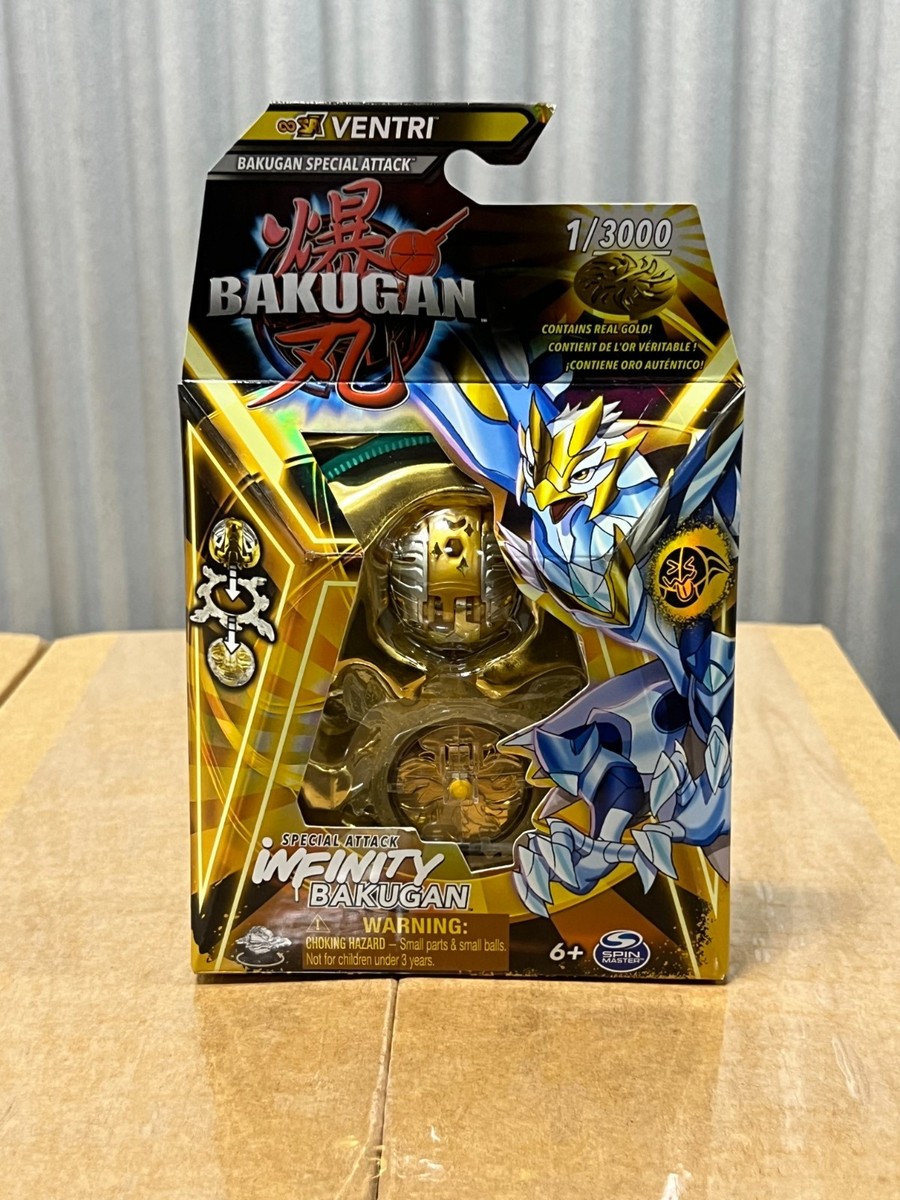 標本 Very Rare Mecosarthron buphagus 65mm Super Rare Bakugan Ventri Gold Special Attack 1/3000 Gold