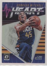 2018-19 Panini Donruss Optic All Heart Holo Prizm Donovan Mitchell #15 07d9