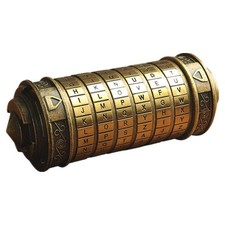 Da Vinci Code Mini Cryptex Valentine's Day Interesting Creative Silver