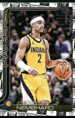 Andrew Nembhard - 2025-26 Topps Flagship Basketball -Tip-Off Parallel #52