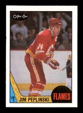 1987 O-Pee-Chee #209 Jim Peplinski  NM/NM+ X2651119