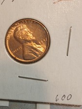 1947-P Lincoln Wheat Cent Penny GEM RED BU From an Original Bank Roll