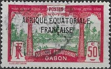 Timbre Gabon (Colonies Fr.) 103 o - 86127FX